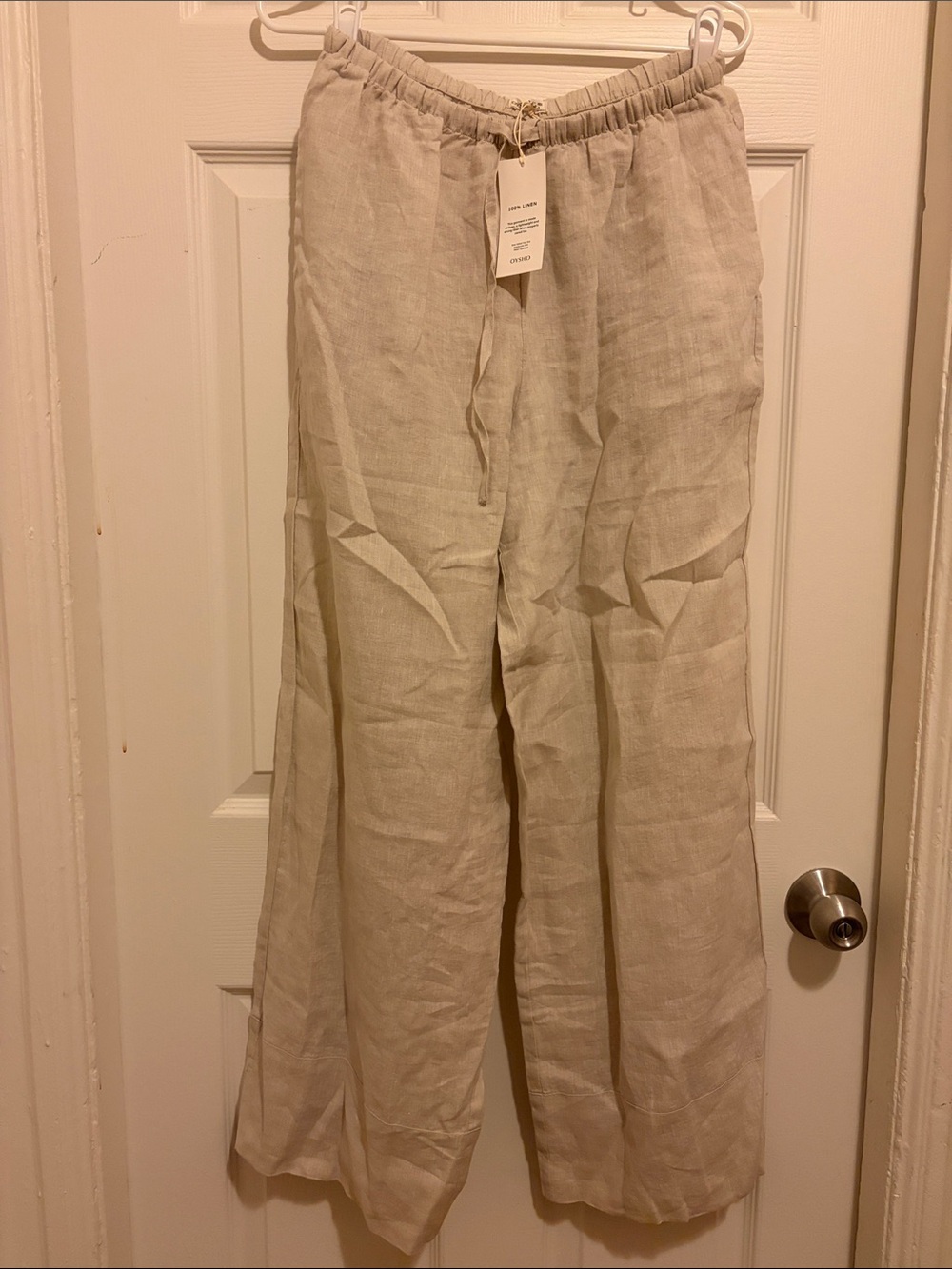 NWT Oysho Linen Pants